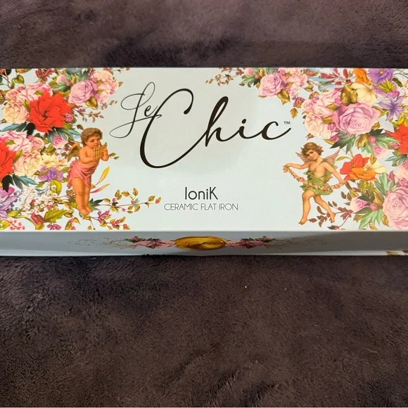 Le Chic IoniK Ceramic Flat Iron exclusive color Peach
